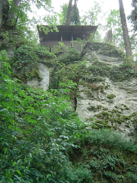 budka nad vodopady
