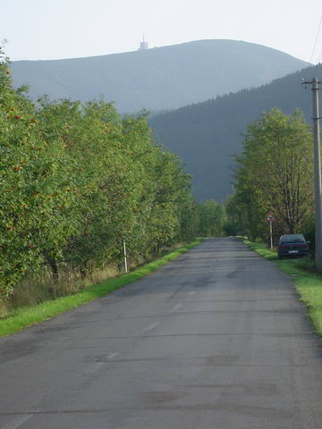 cesta na Papezov, Visalaje s Lysou horou